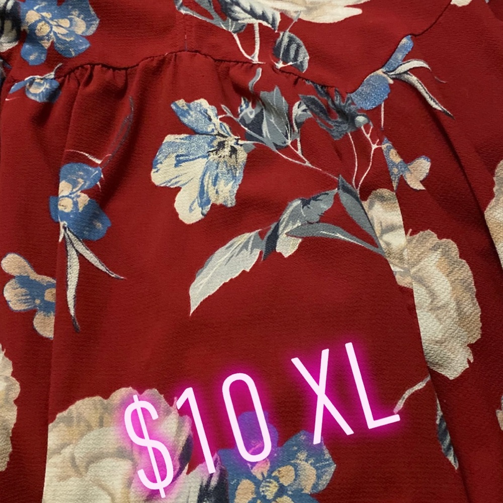 Long sleeve blouse